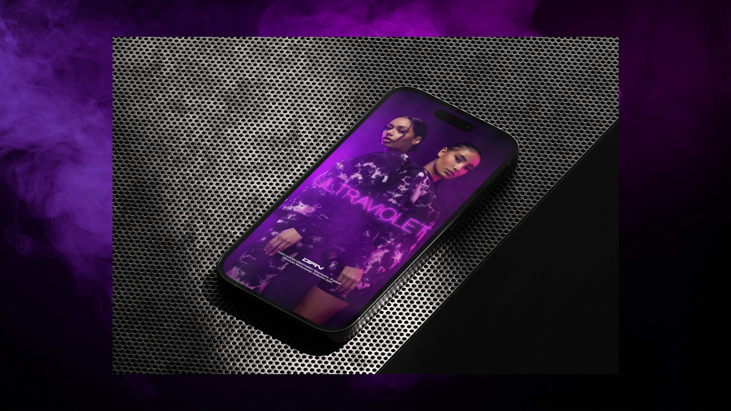 Good for Nothing Clothing Ltd. Ultraviolet Clothing Collection Promotional Graphic