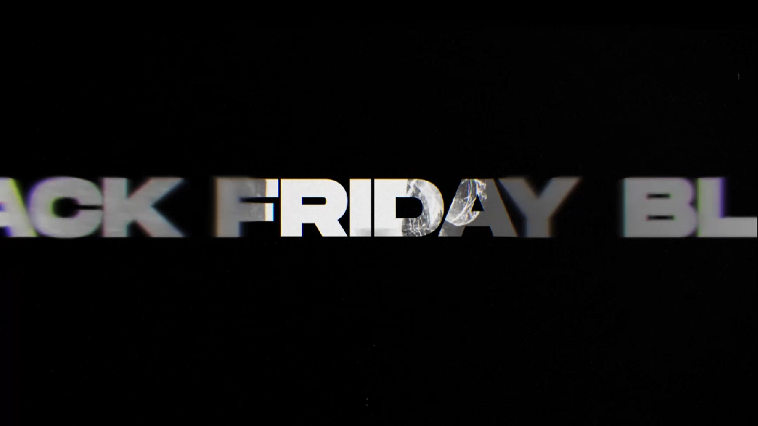 Video Thumbnail / Motion Graphics: Black Friday Campaign