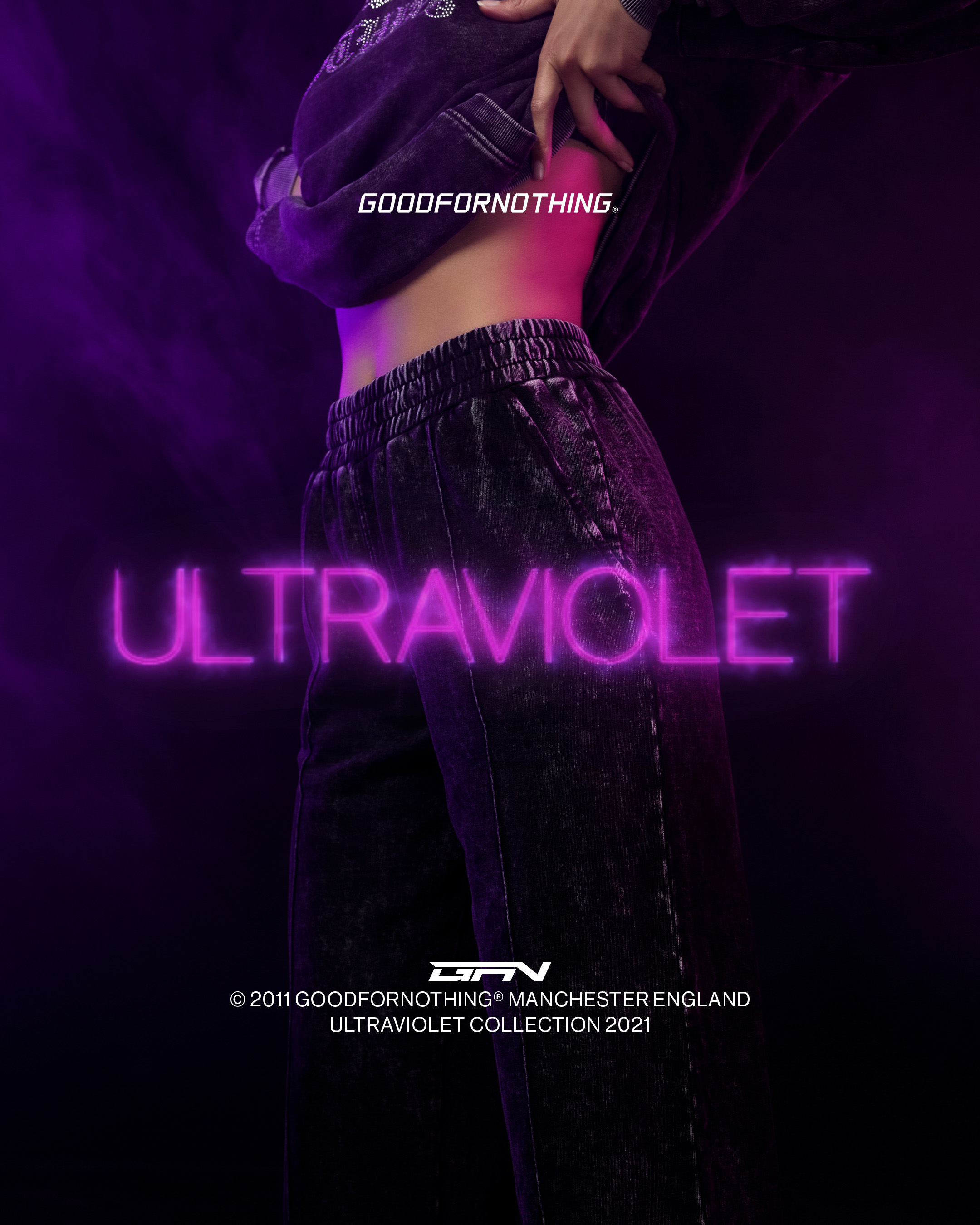 Good For Nothing Clothing Ltd. Ultraviolet Design Concept / Branding / Video / Animation / Motion / Graphics