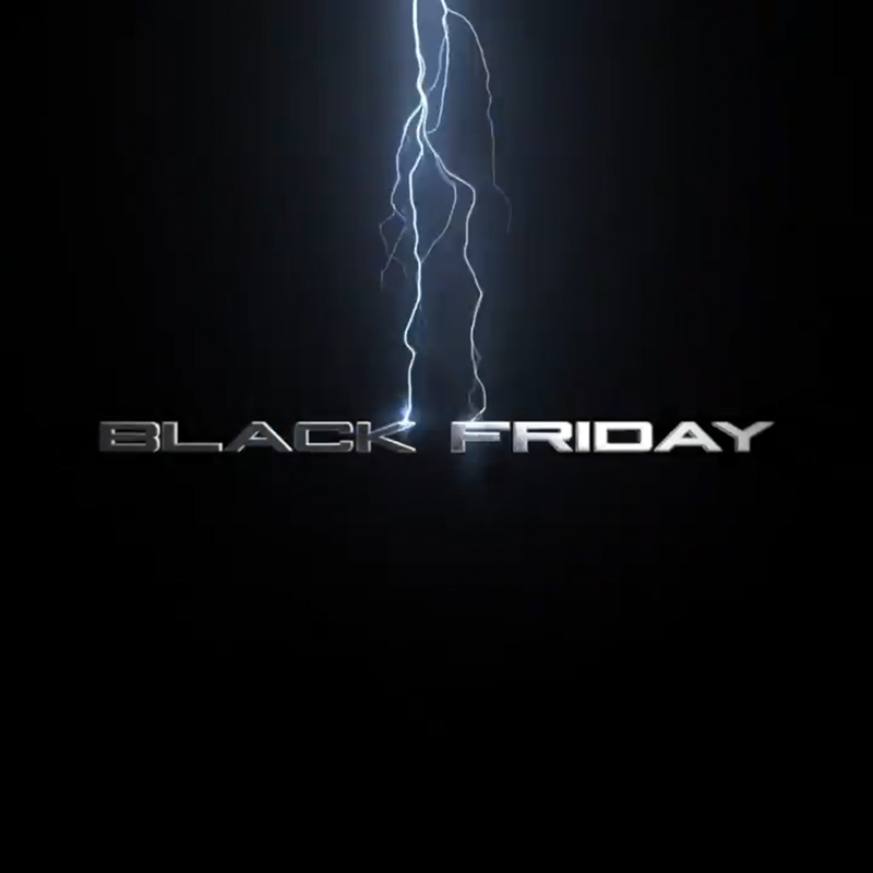 GFN / Instagram / Social Media / Black Friday Ride the Lightening / Video Graphic / Poster Image