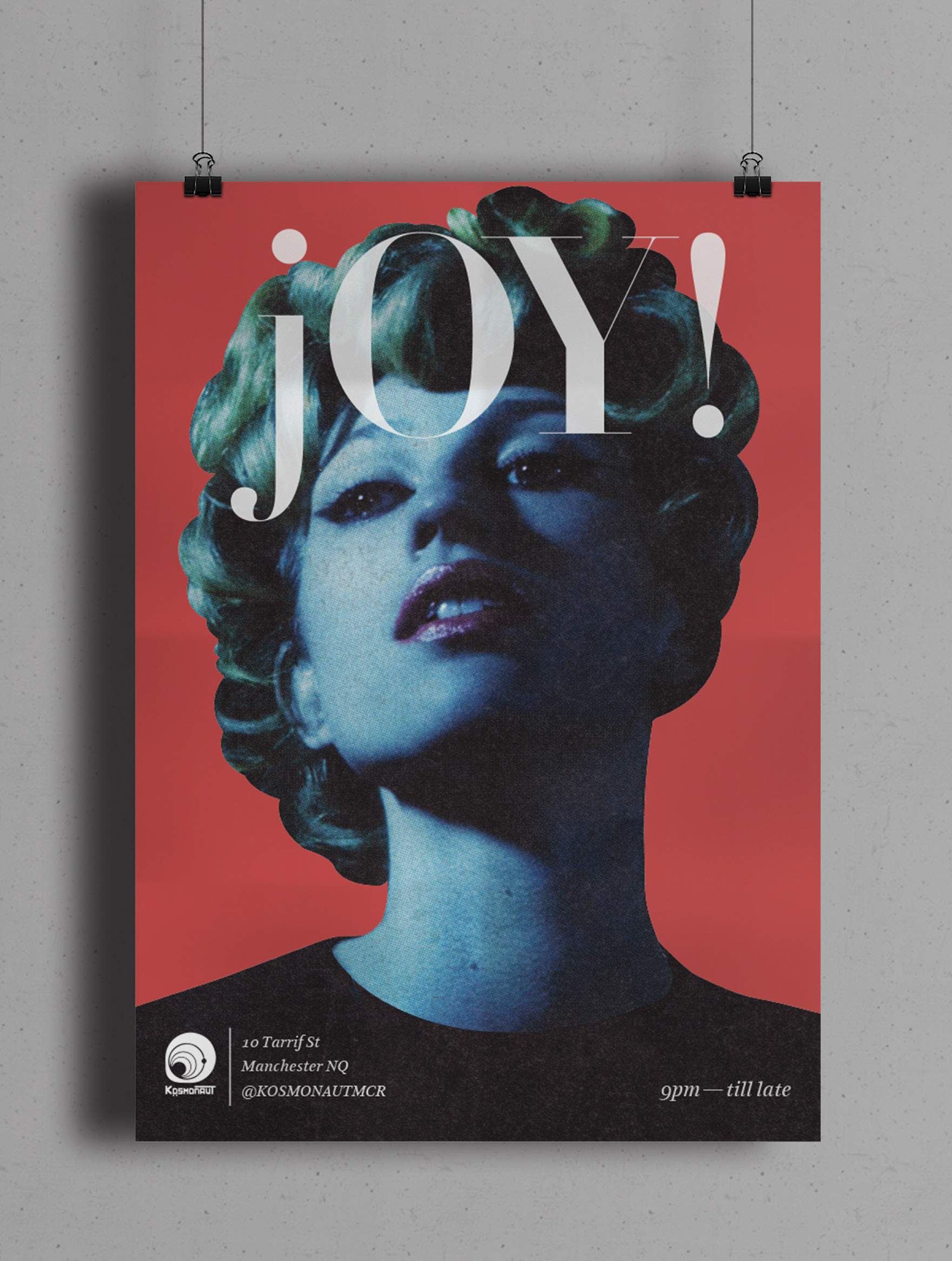 Joy Social Event Club Night / Music Pormotional Graphic / Club Night Poster Design / Print / Layout / Typesetting / inDesign